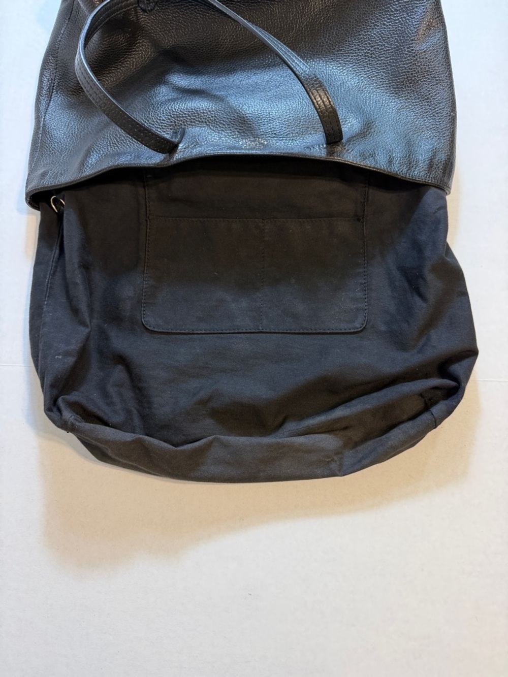 Johnny Was Tippi Tote Black Pebbled Leather - Picture 9 of 10